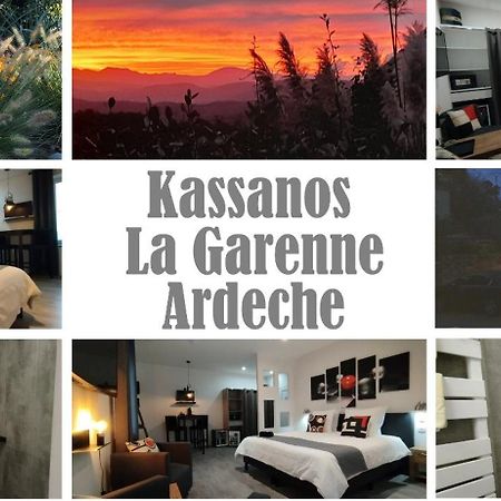 Bed and Breakfast Kassanos "La Garenne" Privas Zewnętrze zdjęcie