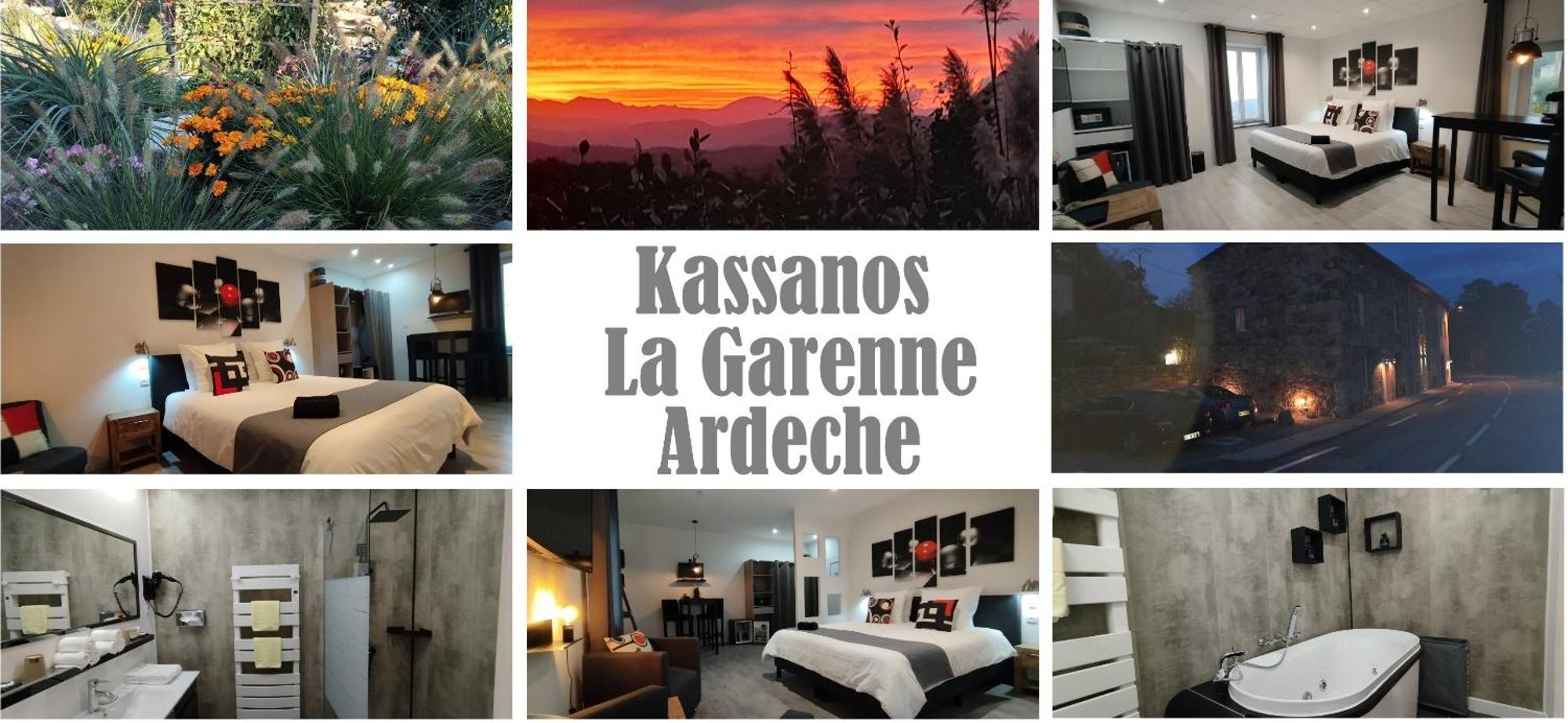 Bed and Breakfast Kassanos "La Garenne" Privas Zewnętrze zdjęcie